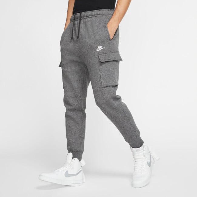 nike court hbr fleece cargo jogger